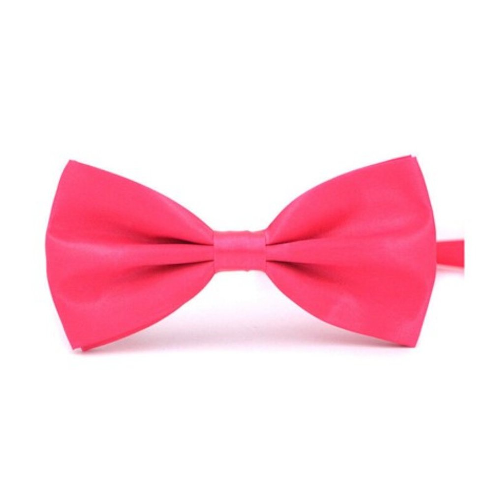 NEW Satin Clip Bow-Tie - Adjustable - Multiple Colors Available! - Picture 6 of 11